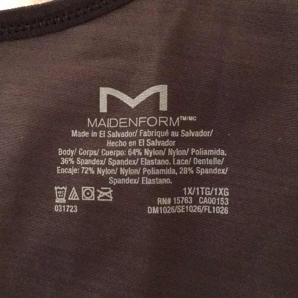 Maidenform Firm Control WYOB Torsette Style# DM1026 Size 1X NWT - Picture 9 of 10